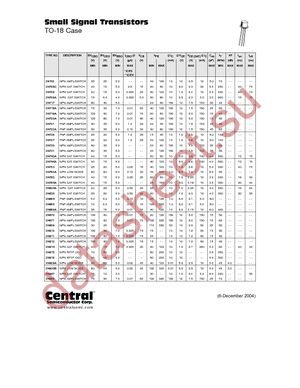 2N708 datasheet  